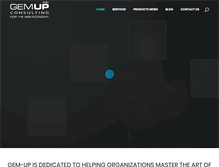 Tablet Screenshot of gem-up.com